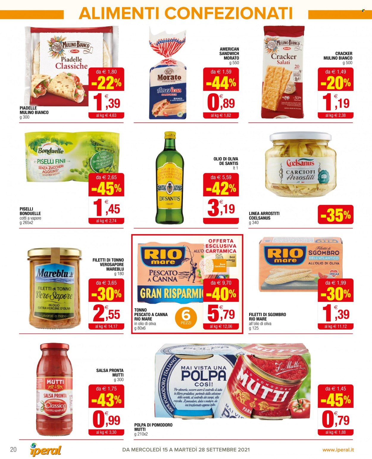 Volantino Iperal - 15/9/2021 - 28/9/2021. Pagina 20