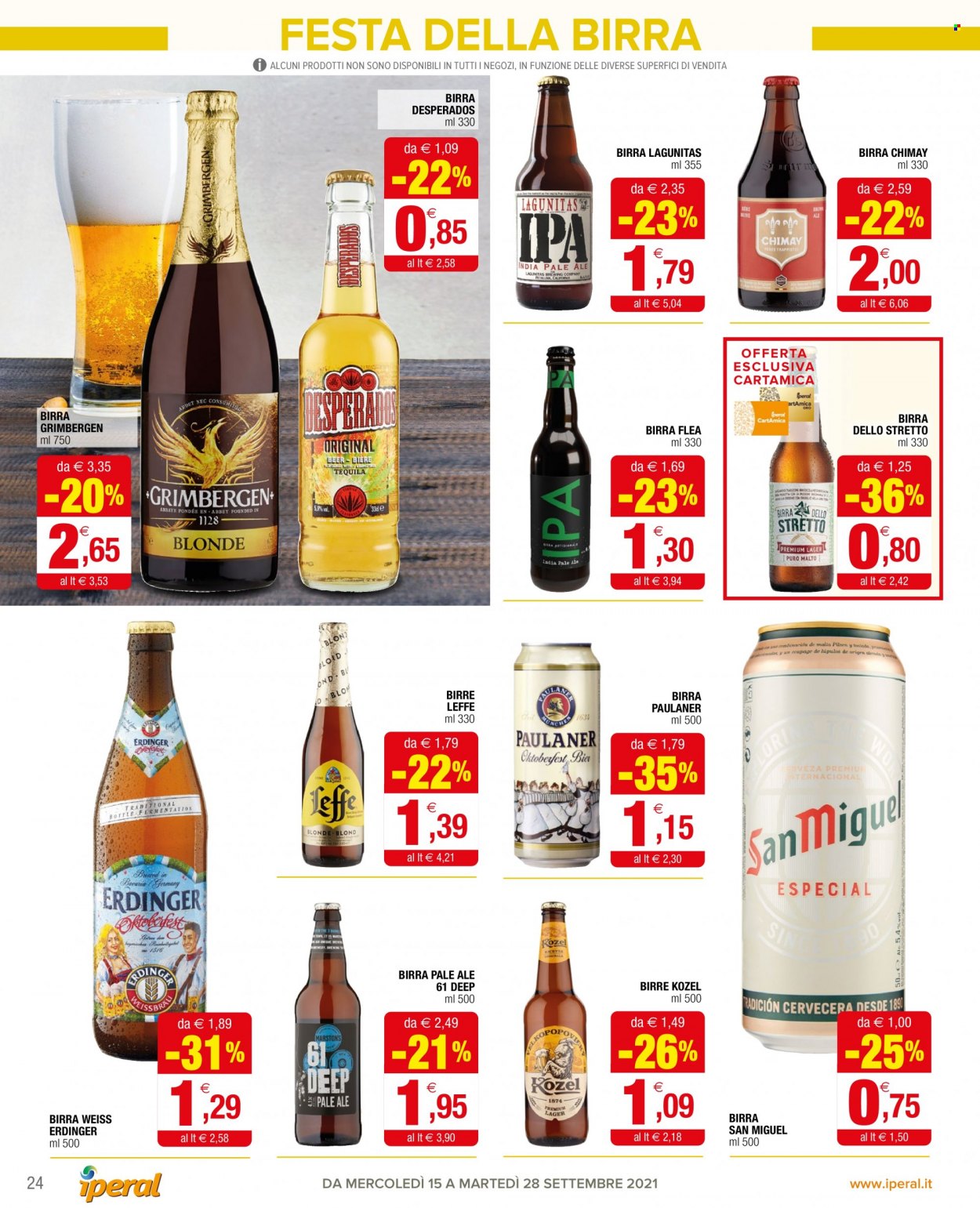 Volantino Iperal - 15/9/2021 - 28/9/2021. Pagina 24