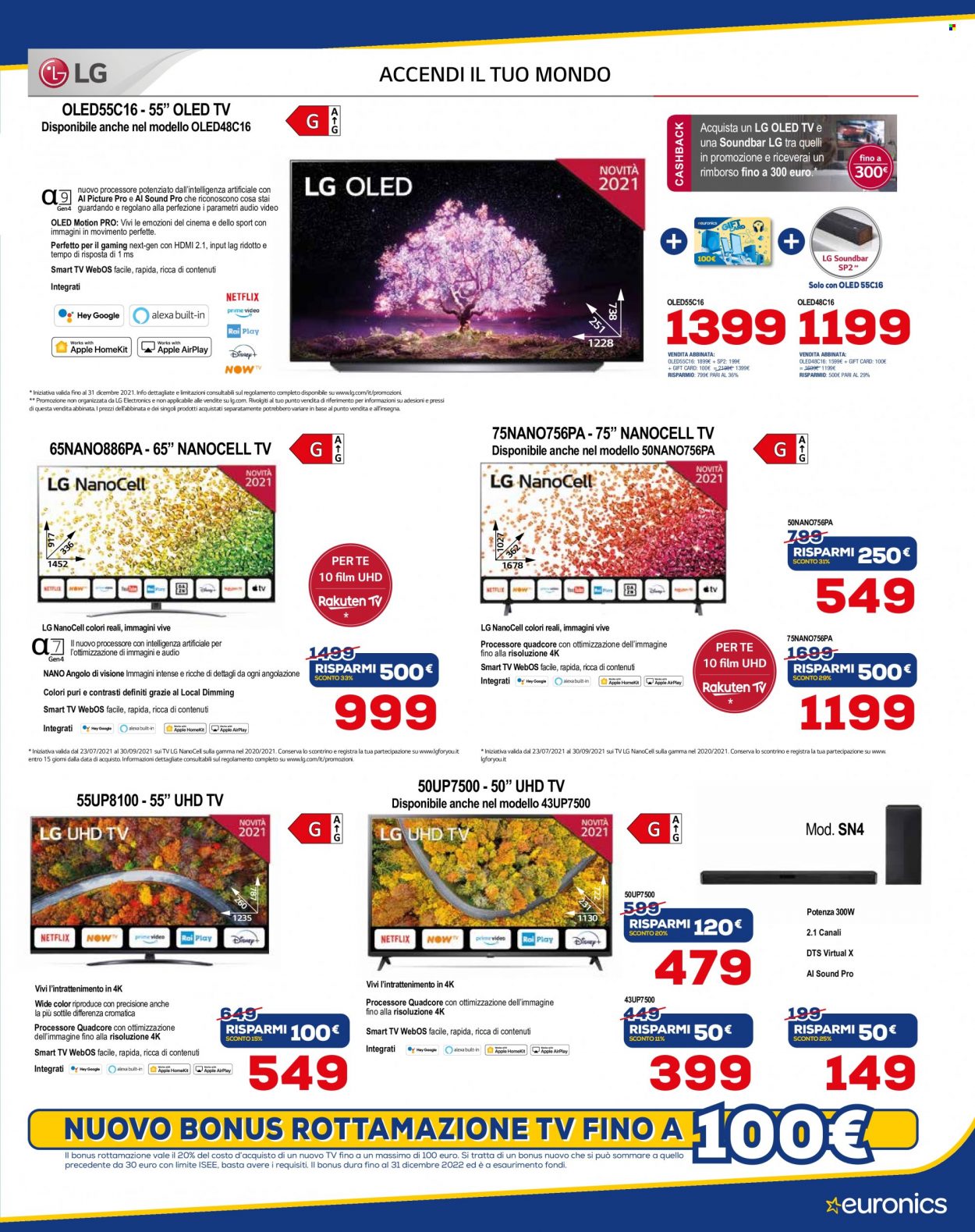 Volantino Euronics - 16/9/2021 - 30/9/2021. Pagina 5