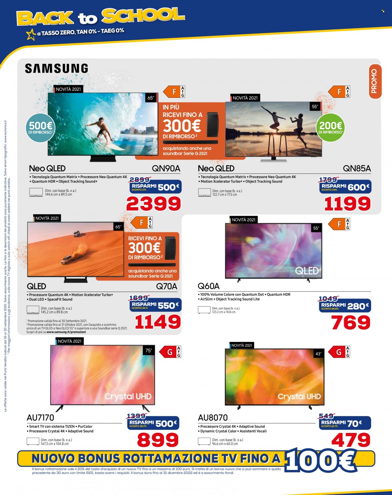 Volantino Euronics - 16/9/2021 - 30/9/2021. Pagina 6