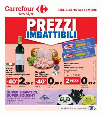 Volantino Carrefour - 6.9.2021 - 15.9.2021.