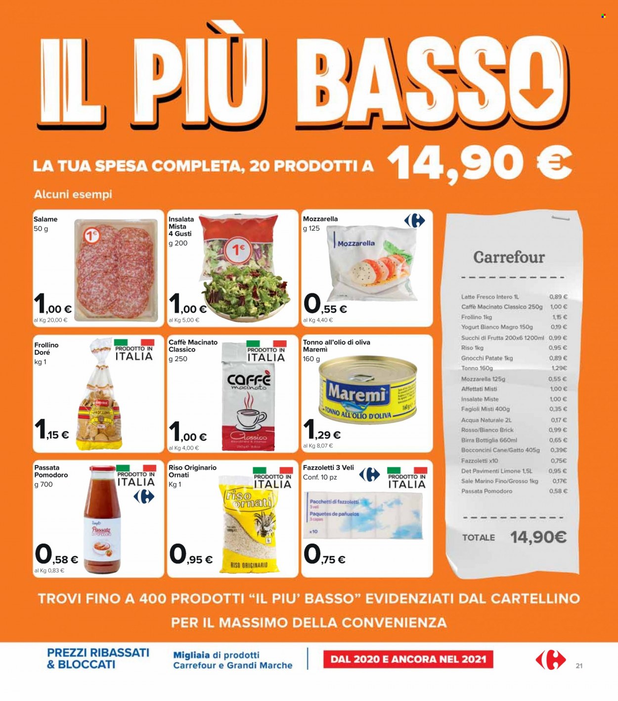 Volantino Carrefour - 6/9/2021 - 15/9/2021. Pagina 21