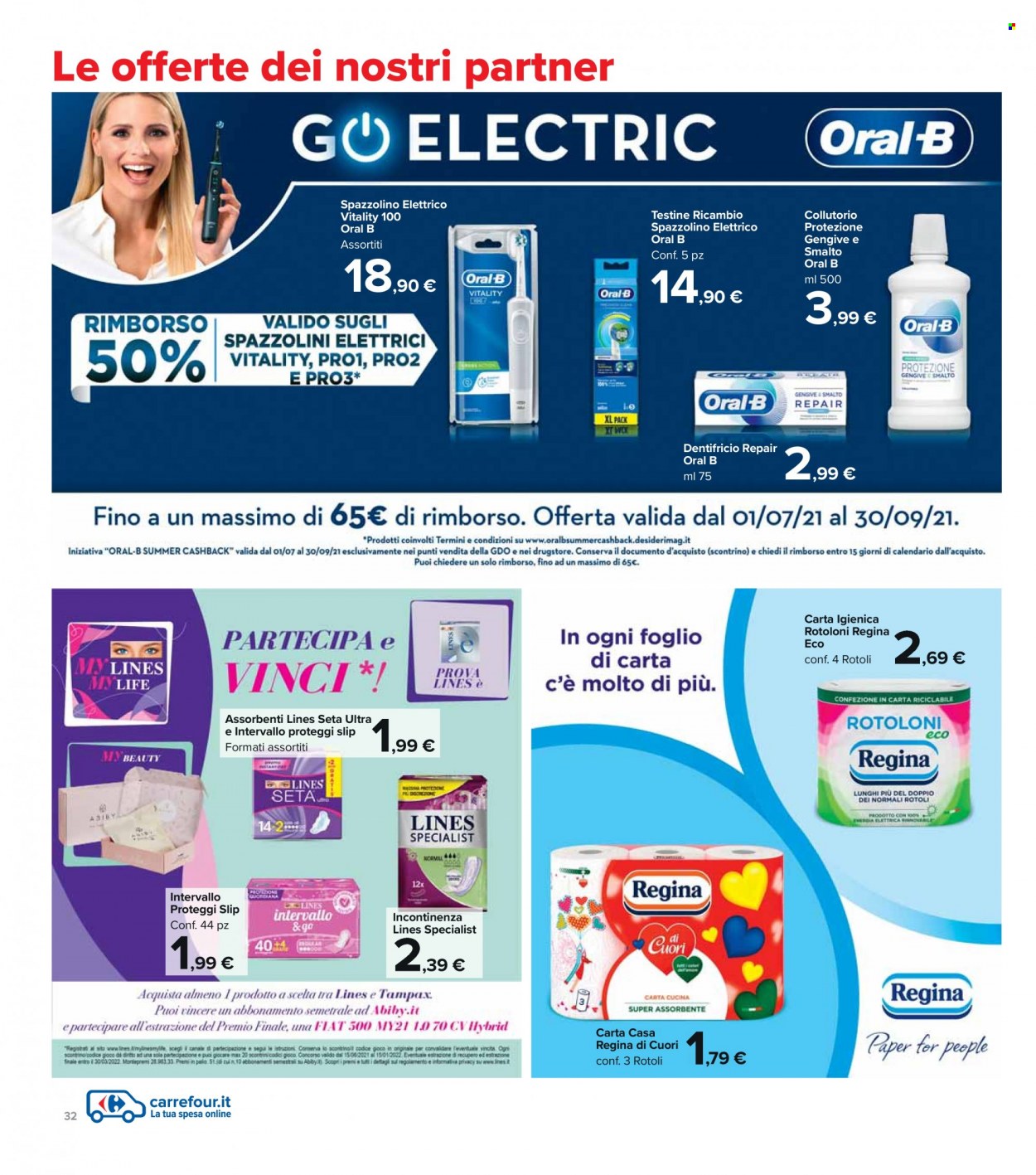 Volantino Carrefour - 6/9/2021 - 15/9/2021. Pagina 32