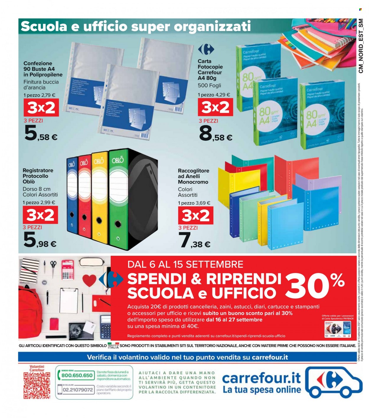 Leták Carrefour - 6.9.2021 - 15.9.2021. Strana 34