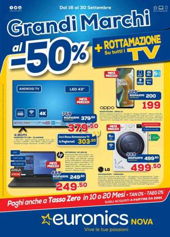 Volantino Euronics - 16.9.2021 - 30.9.2021.