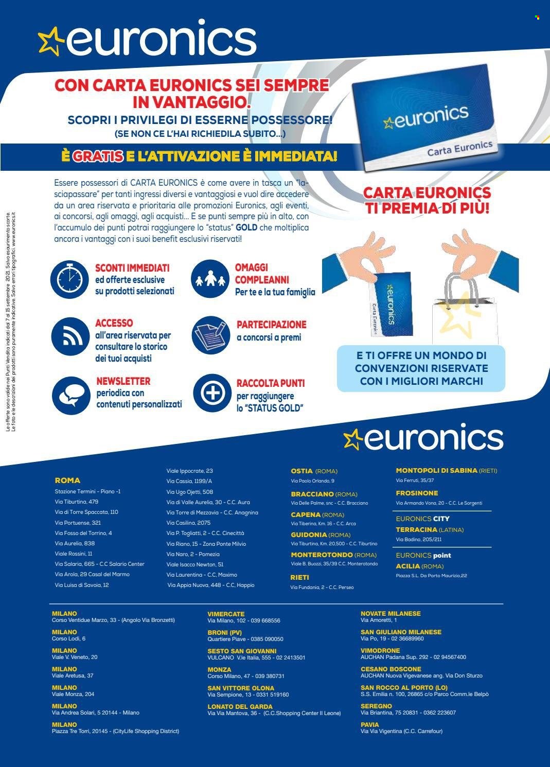 Volantino Euronics - 16/9/2021 - 30/9/2021. Pagina 26