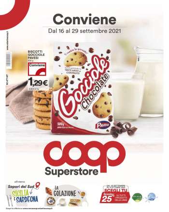 Volantino Coop - 16.9.2021 - 29.9.2021.