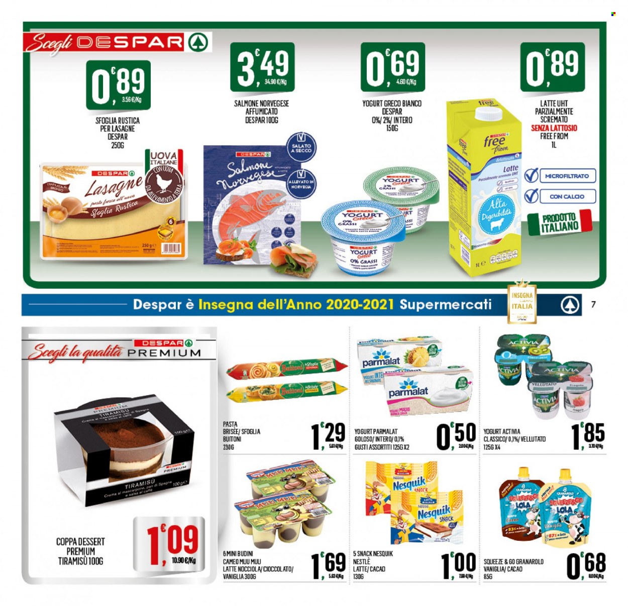 Volantino Despar - 16/9/2021 - 26/9/2021. Pagina 7