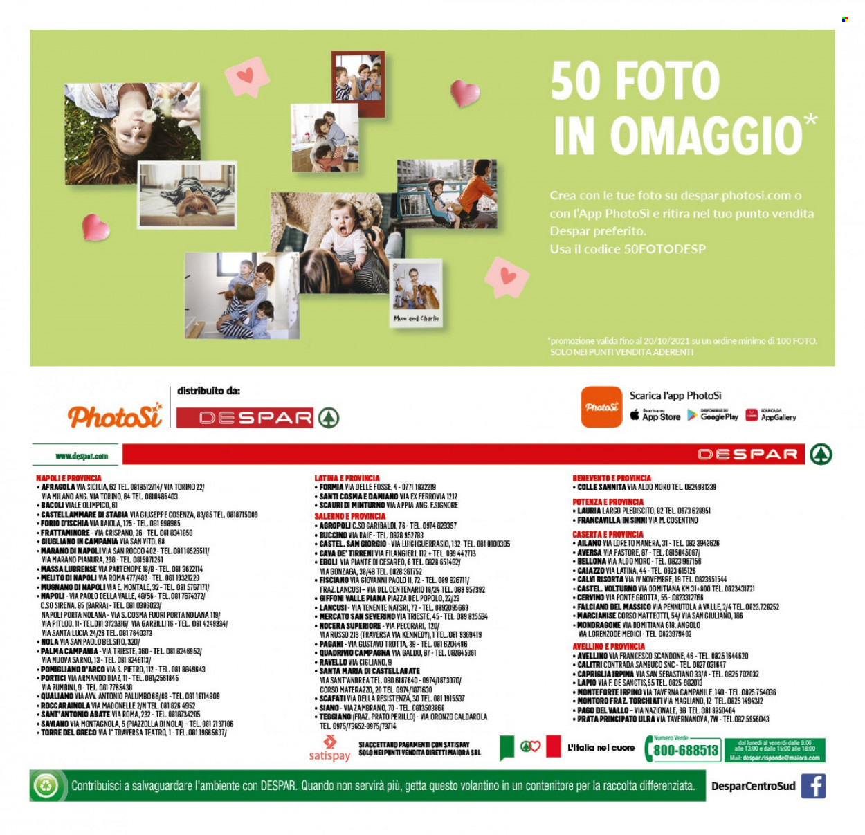 Volantino Despar - 16/9/2021 - 26/9/2021. Pagina 16