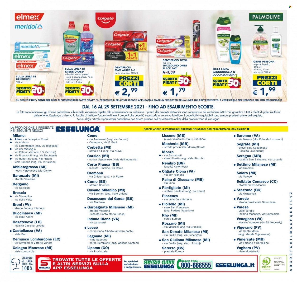 Volantino Esselunga - 16/9/2021 - 29/9/2021. Pagina 20