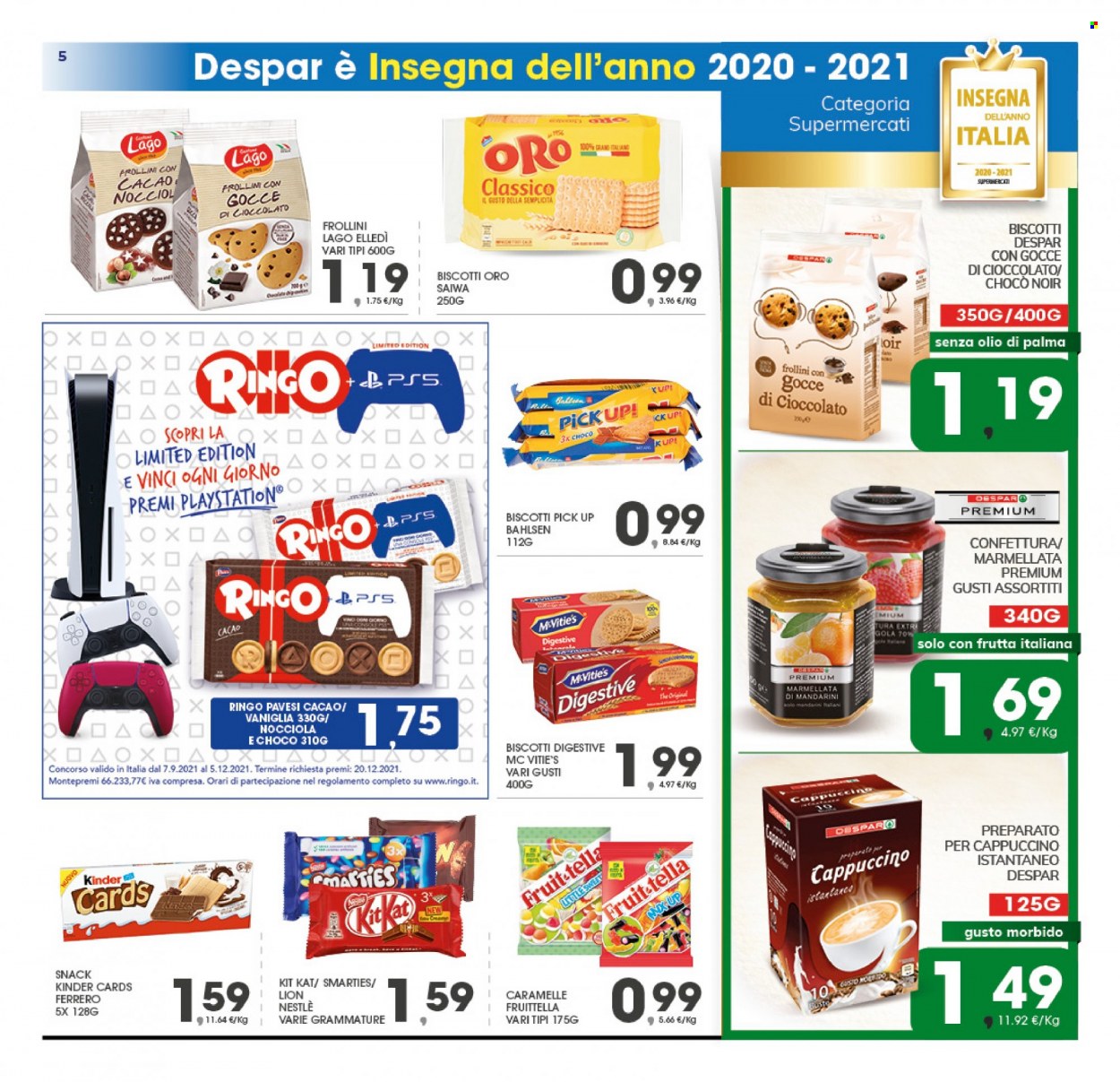 Volantino Eurospar - 16/9/2021 - 26/9/2021. Pagina 5