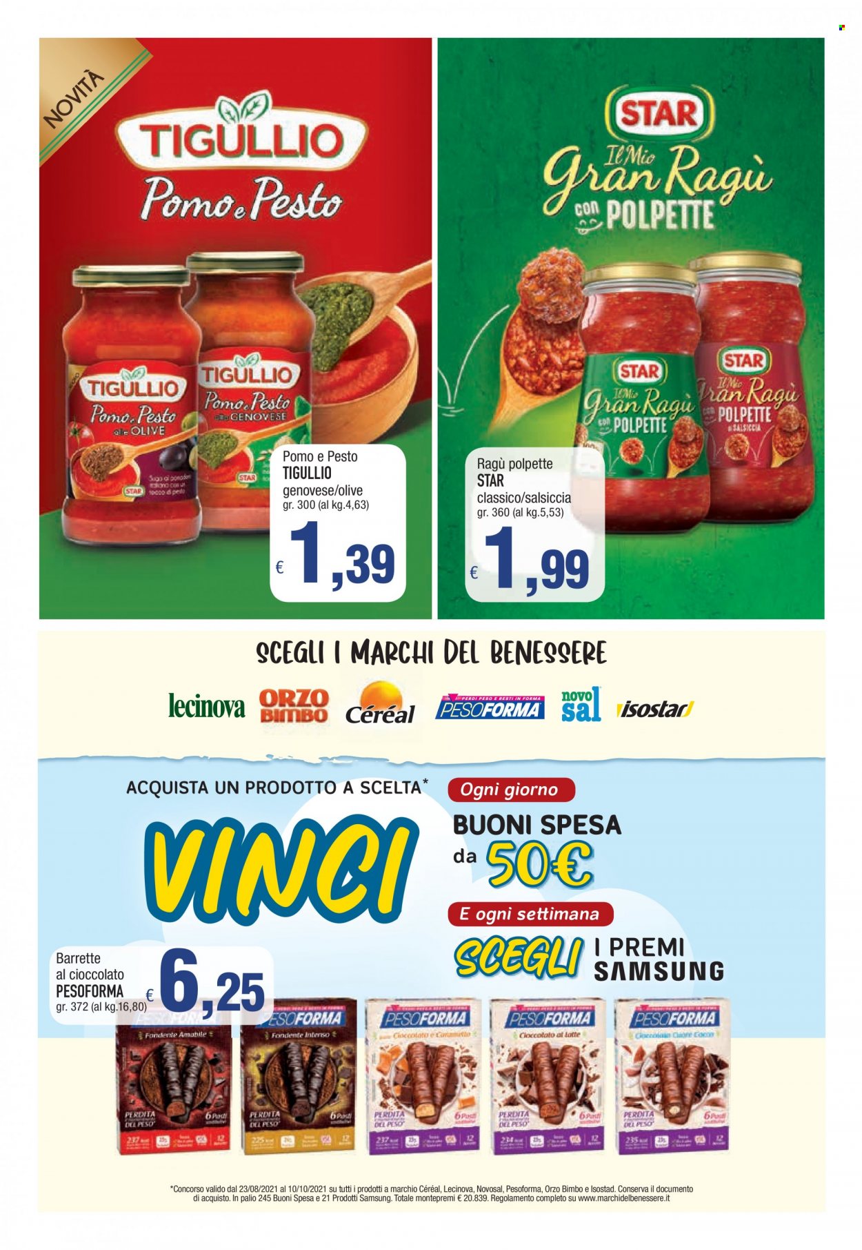 Volantino Famila - 13/9/2021 - 29/9/2021. Pagina 4