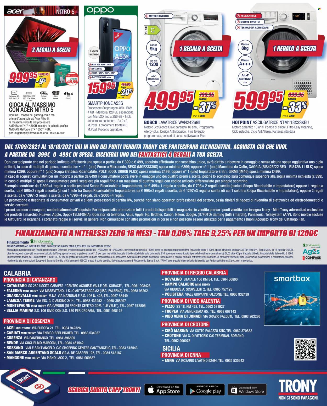 Volantino Trony - 17/9/2021 - 6/10/2021. Pagina 22