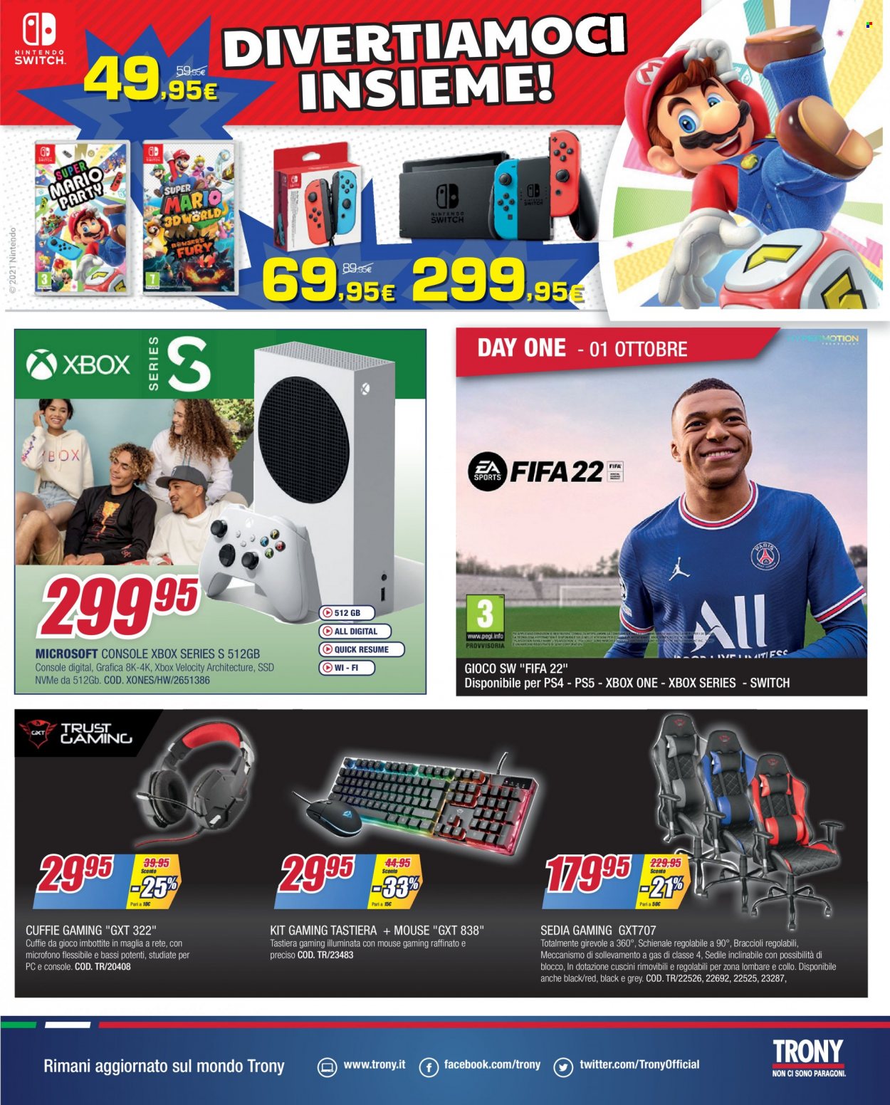 Volantino Trony - 17/9/2021 - 6/10/2021. Pagina 31