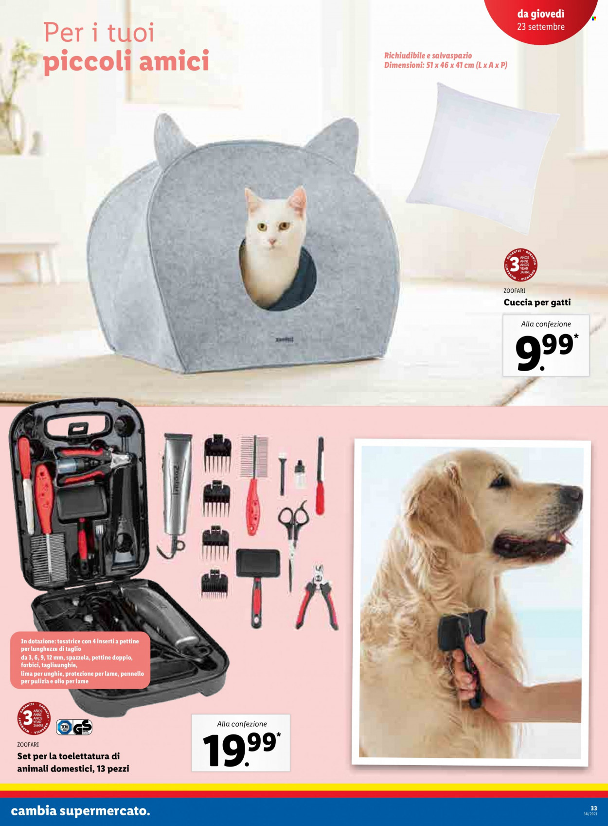 Volantino Lidl - 20/9/2021 - 26/9/2021. Pagina 33