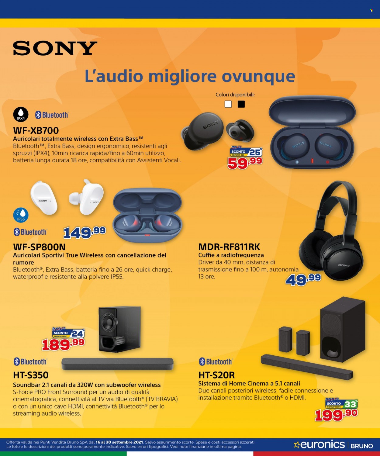 Volantino Euronics - 16/9/2021 - 30/9/2021. Pagina 11