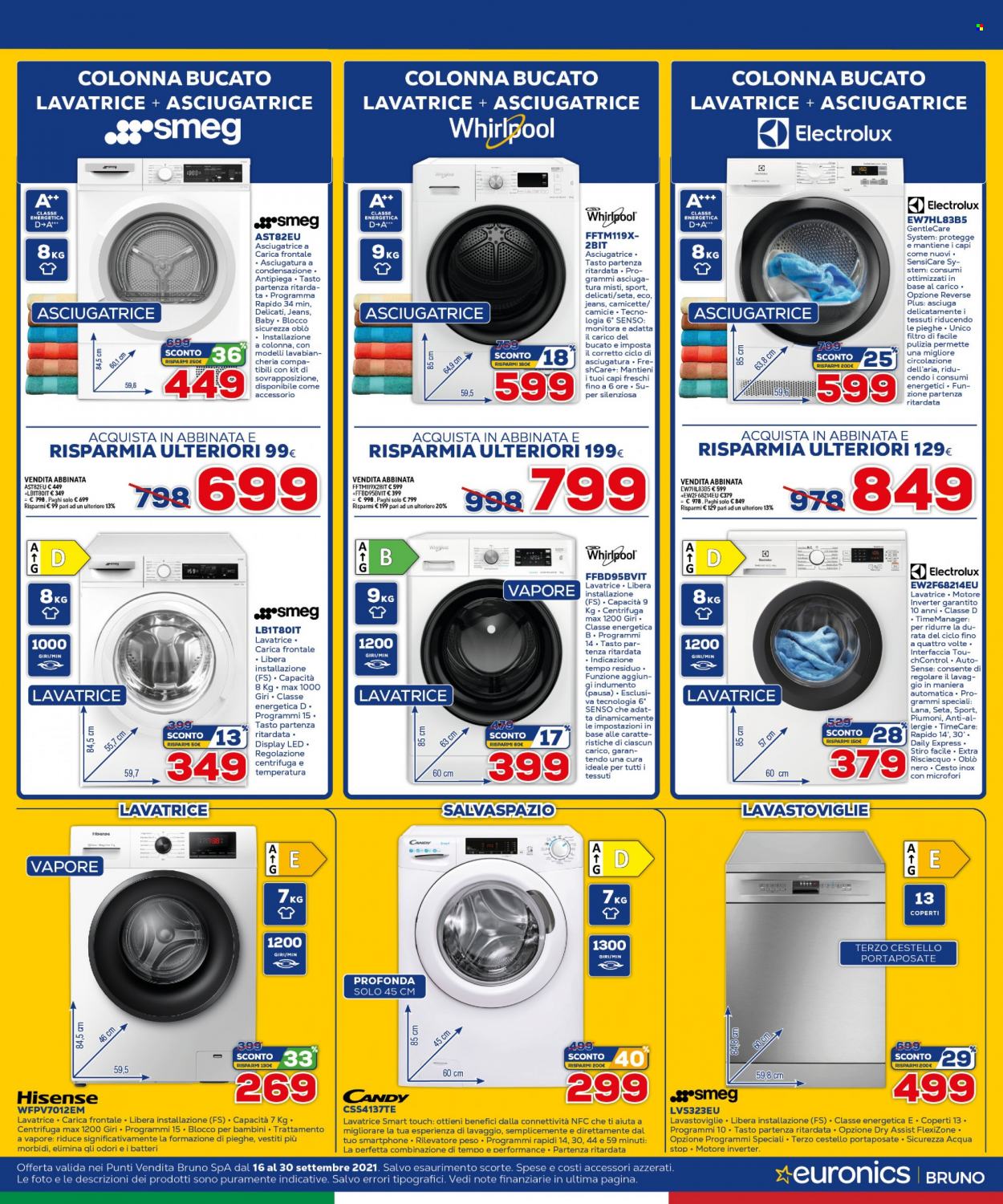 Volantino Euronics - 16/9/2021 - 30/9/2021. Pagina 25