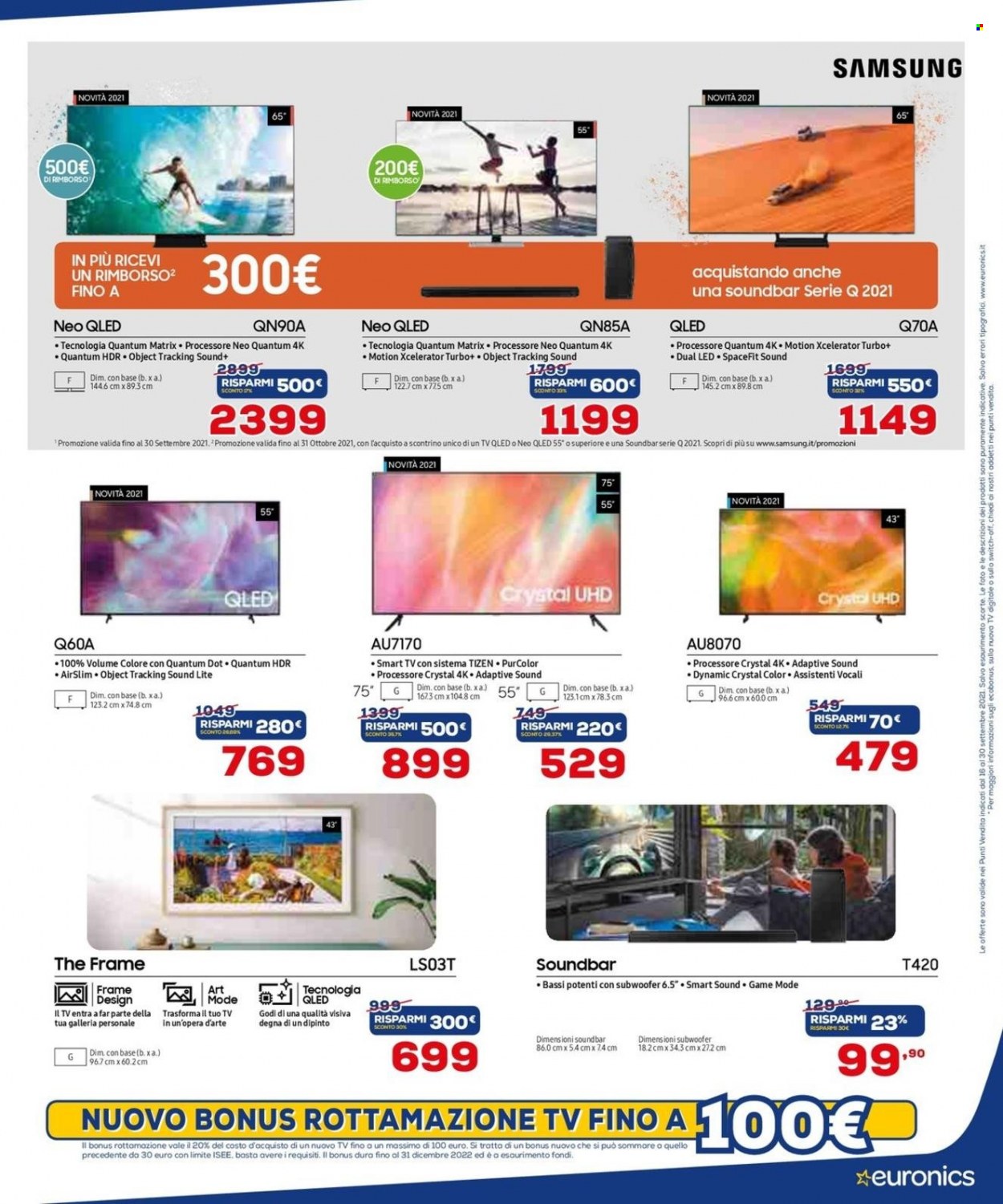 Volantino Euronics - 16/9/2021 - 30/9/2021. Pagina 11