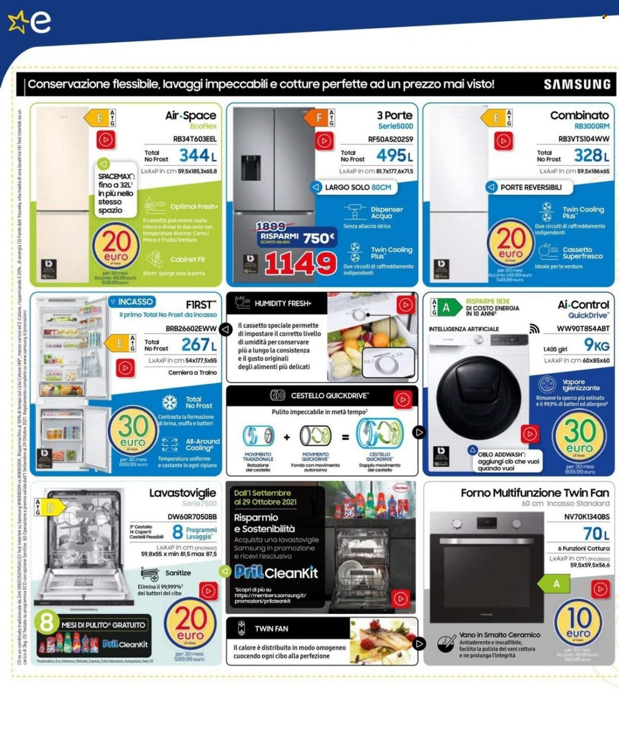 Volantino Euronics - 16/9/2021 - 30/9/2021. Pagina 15