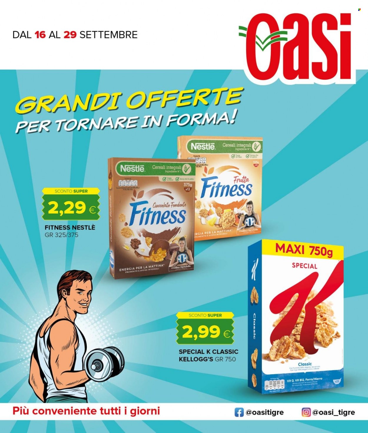 Volantino Oasi - 16/9/2021 - 29/9/2021. Pagina 1
