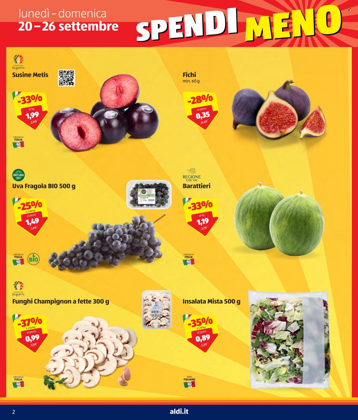 Volantino Aldi - 20/9/2021 - 26/9/2021. Pagina 2