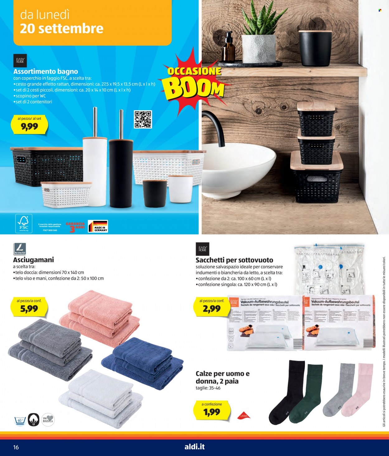 Volantino Aldi - 20/9/2021 - 26/9/2021. Pagina 16