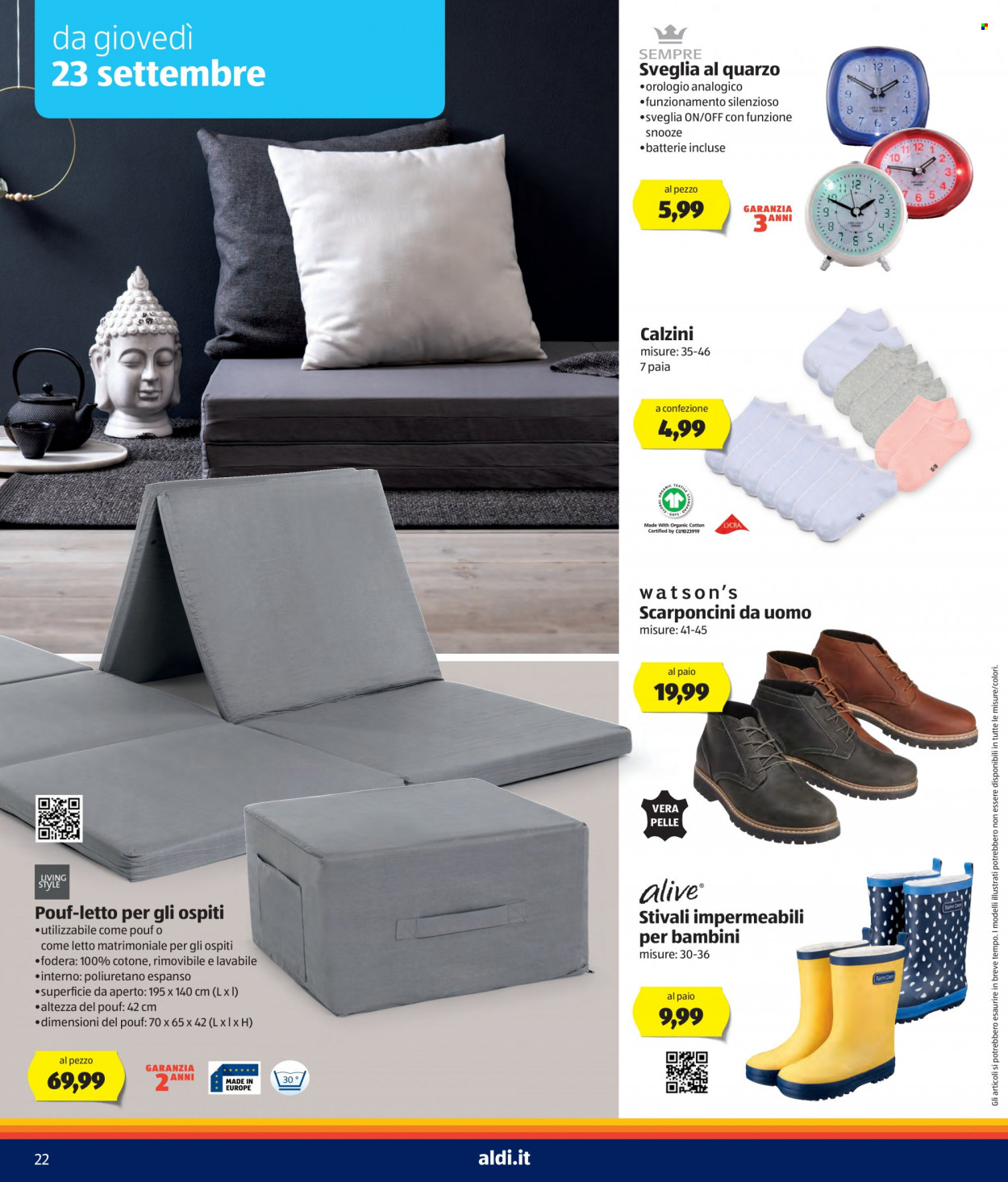 Volantino Aldi - 20/9/2021 - 26/9/2021. Pagina 22