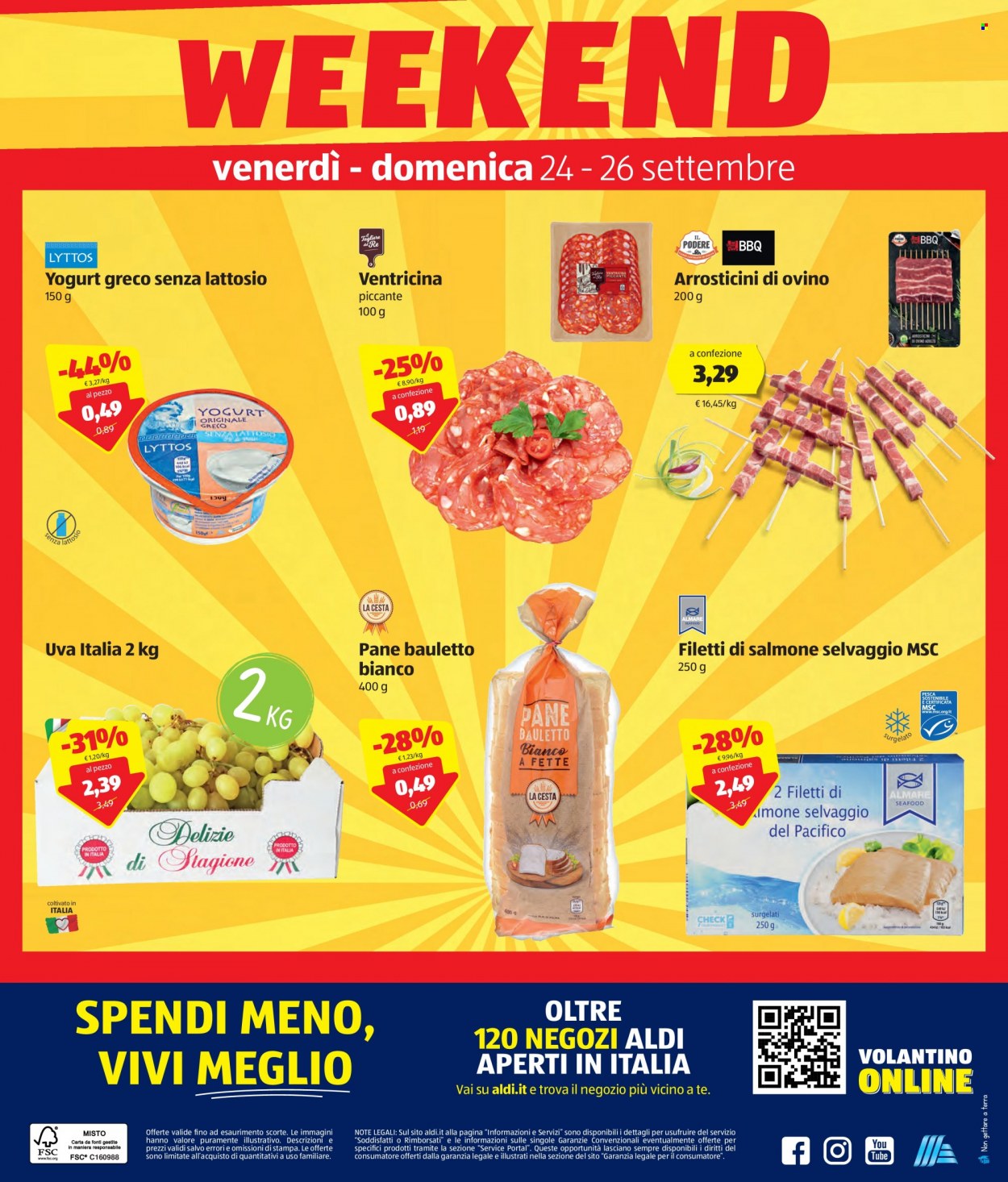Volantino Aldi - 20/9/2021 - 26/9/2021. Pagina 24