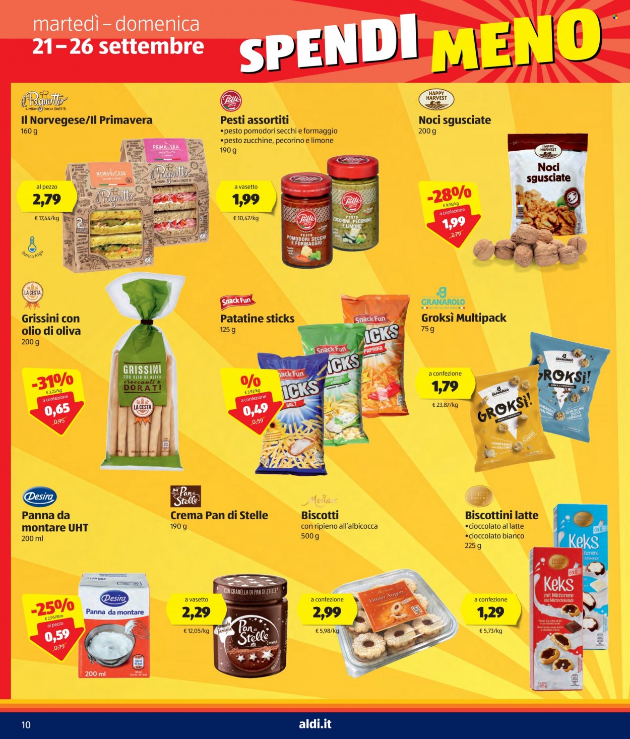 Volantino Aldi - 21/9/2021 - 30/9/2021. Pagina 10
