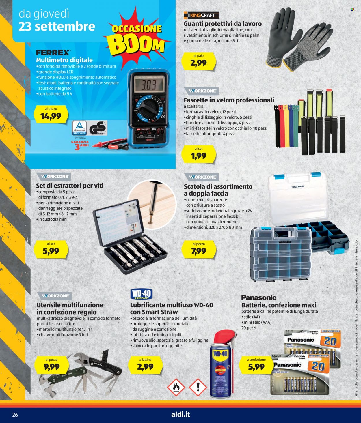 Volantino Aldi - 21/9/2021 - 30/9/2021. Pagina 26