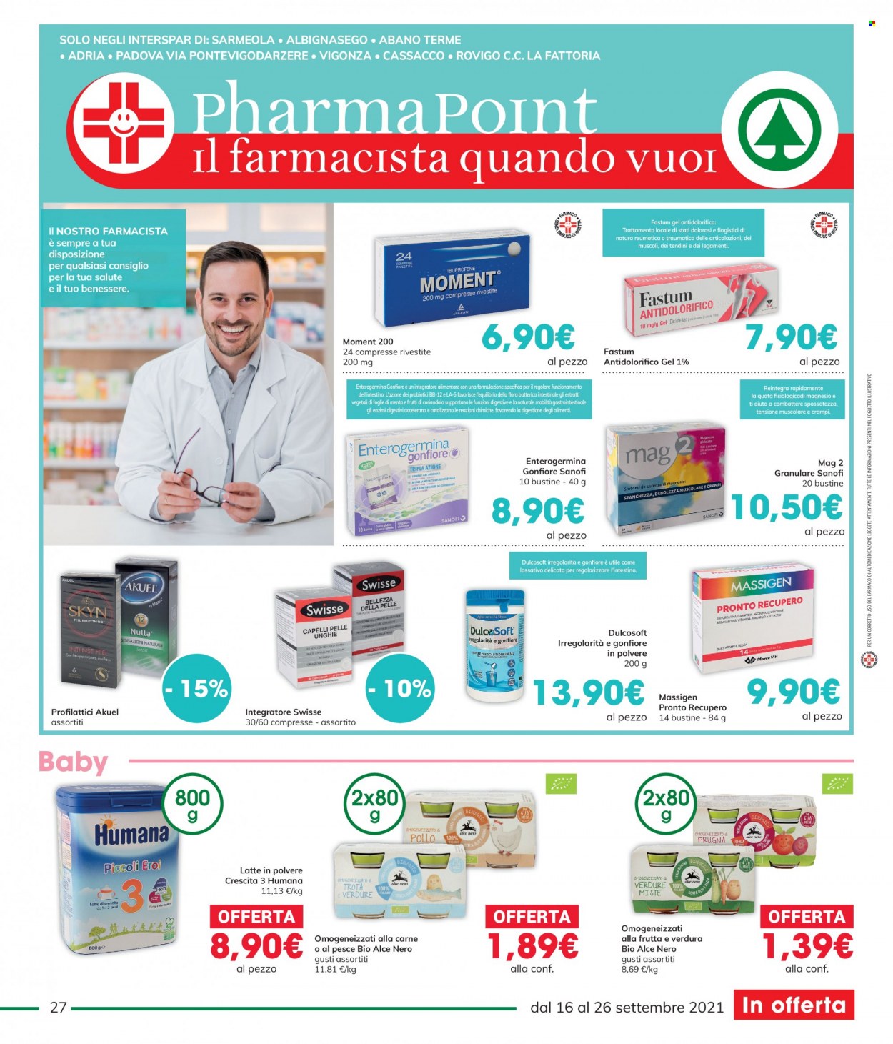 Volantino Interspar - 16/9/2021 - 25/9/2021. Pagina 27