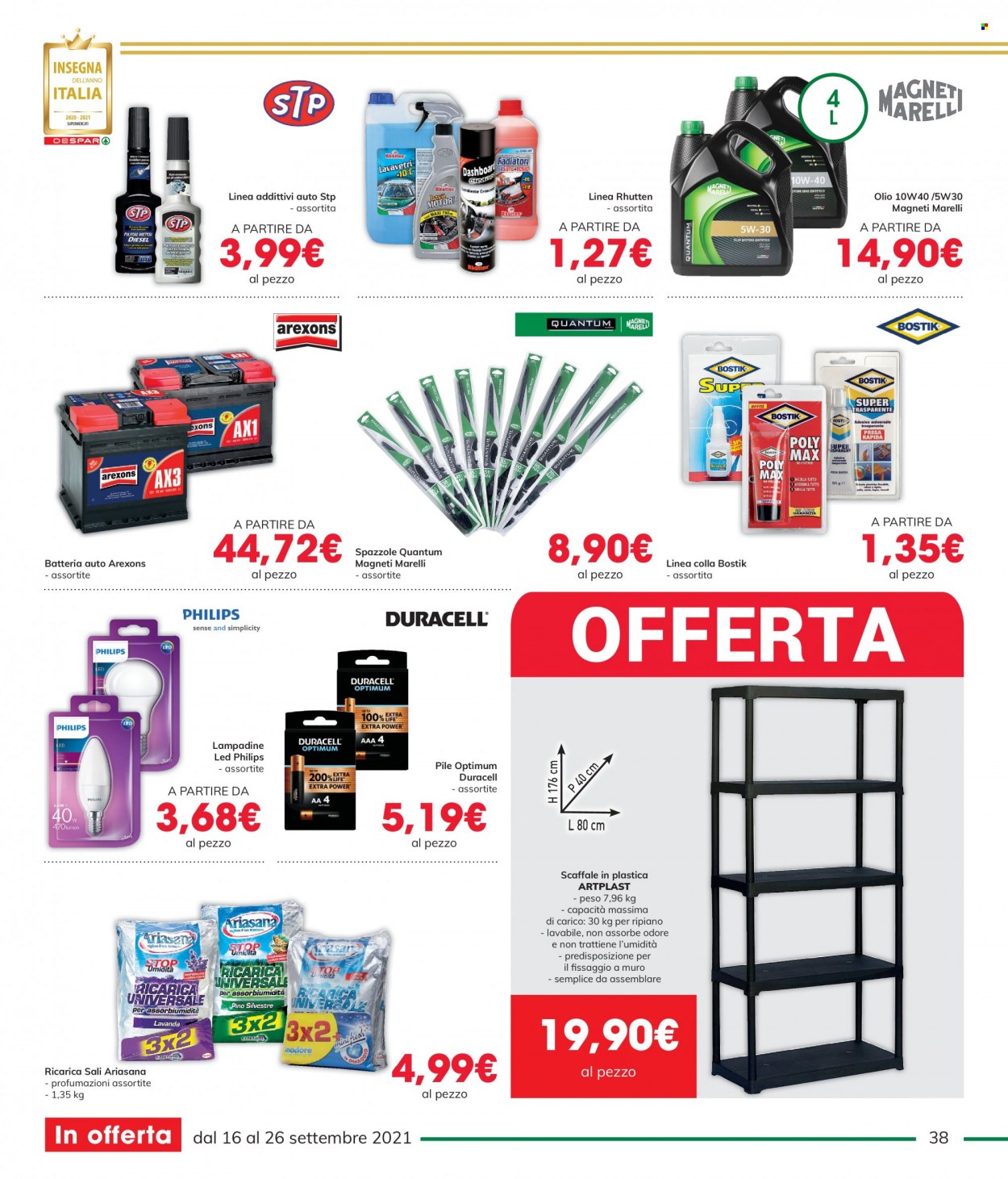 Volantino Interspar - 16/9/2021 - 25/9/2021. Pagina 38