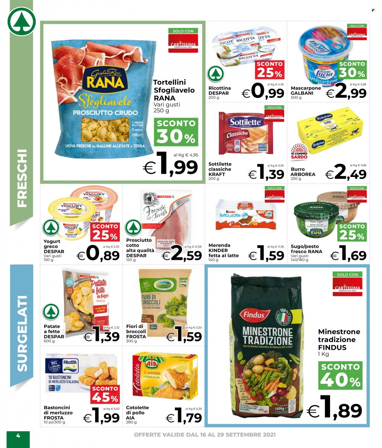 Volantino Despar - 16/9/2021 - 29/9/2021. Pagina 4