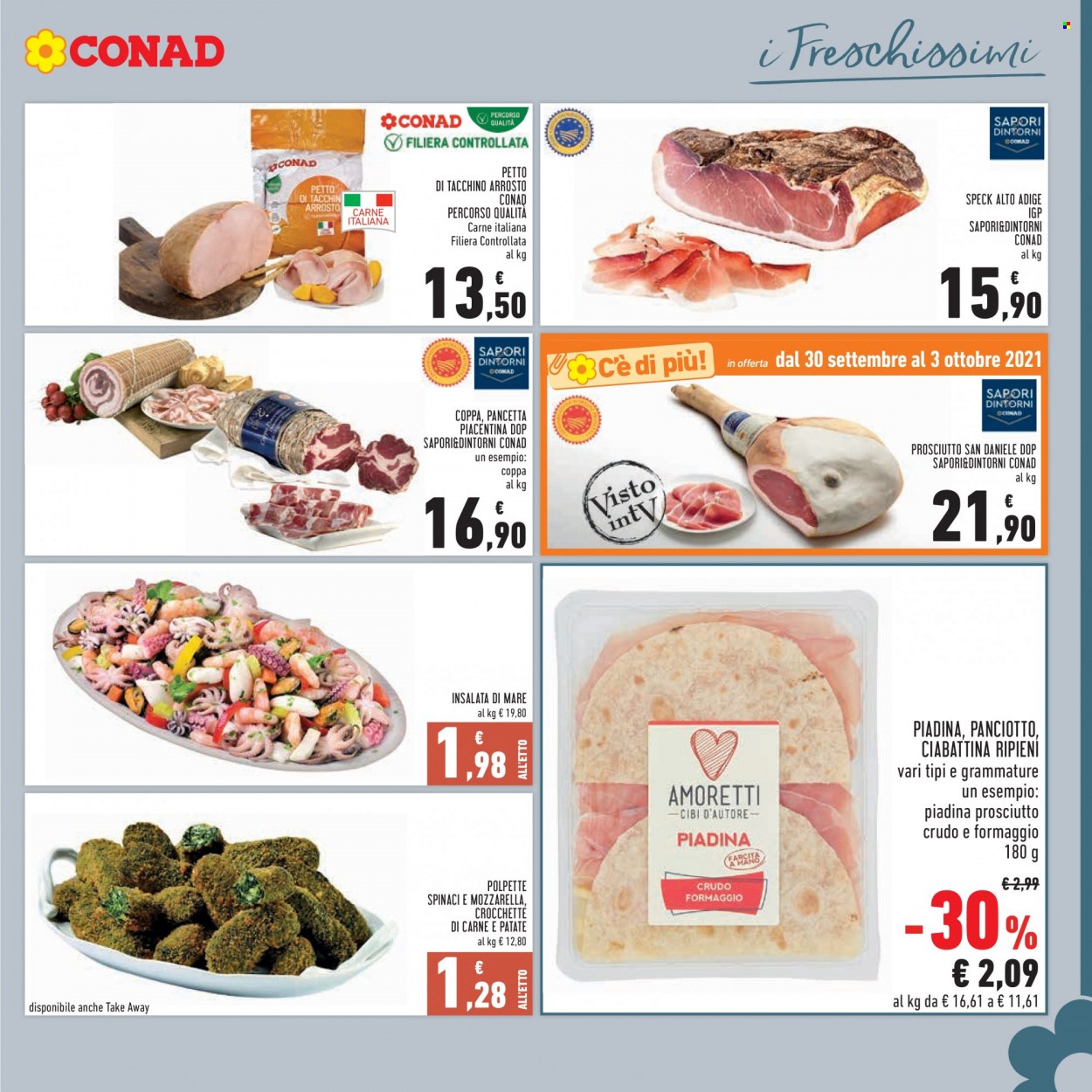 Volantino Conad - 23/9/2021 - 6/10/2021. Pagina 11
