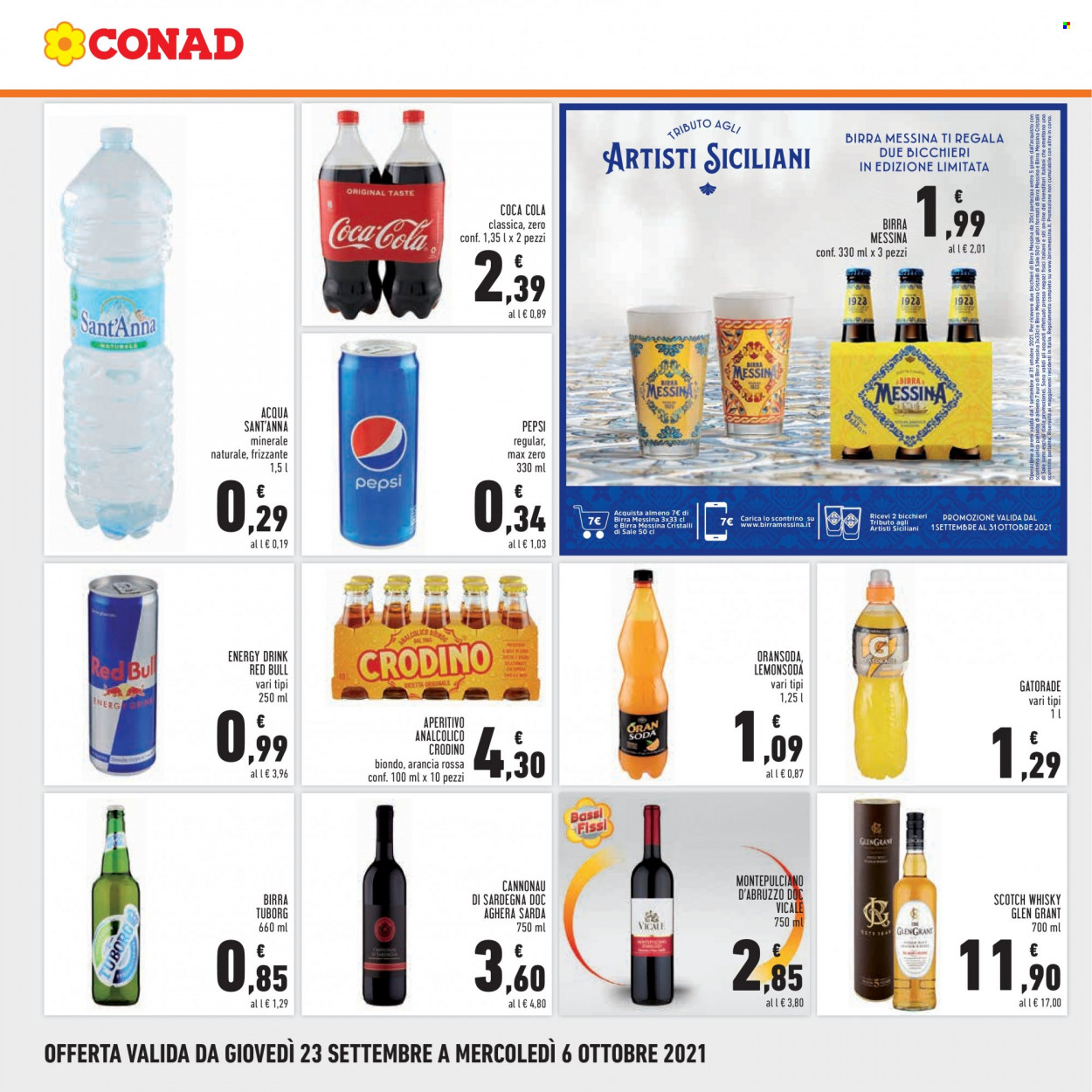 Volantino Conad - 23/9/2021 - 6/10/2021. Pagina 18