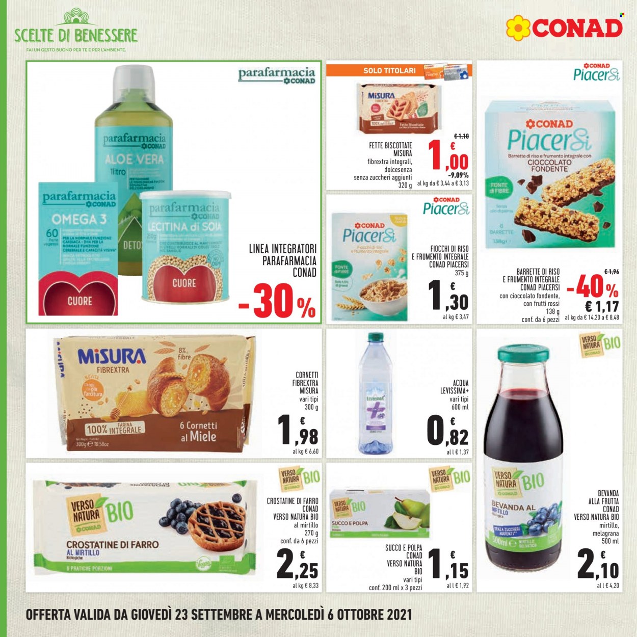 Volantino Conad - 23/9/2021 - 6/10/2021. Pagina 22