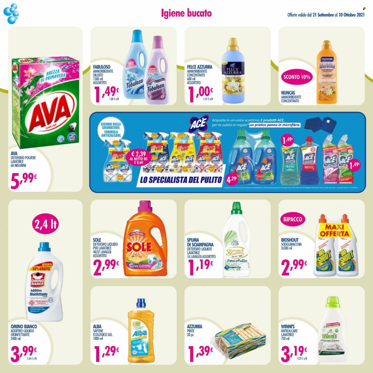 Volantino Acqua & Sapone - 21/9/2021 - 10/10/2021. Pagina 10