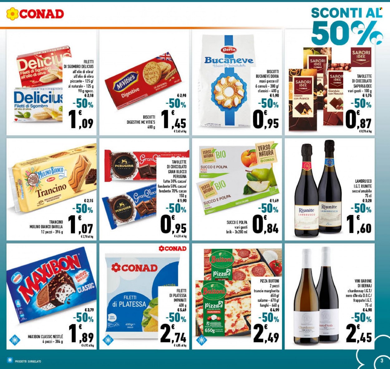 Volantino Conad - 22/9/2021 - 3/10/2021. Pagina 3