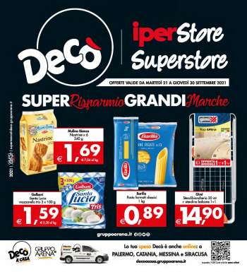 Volantino Deco - 21.9.2021 - 30.9.2021.