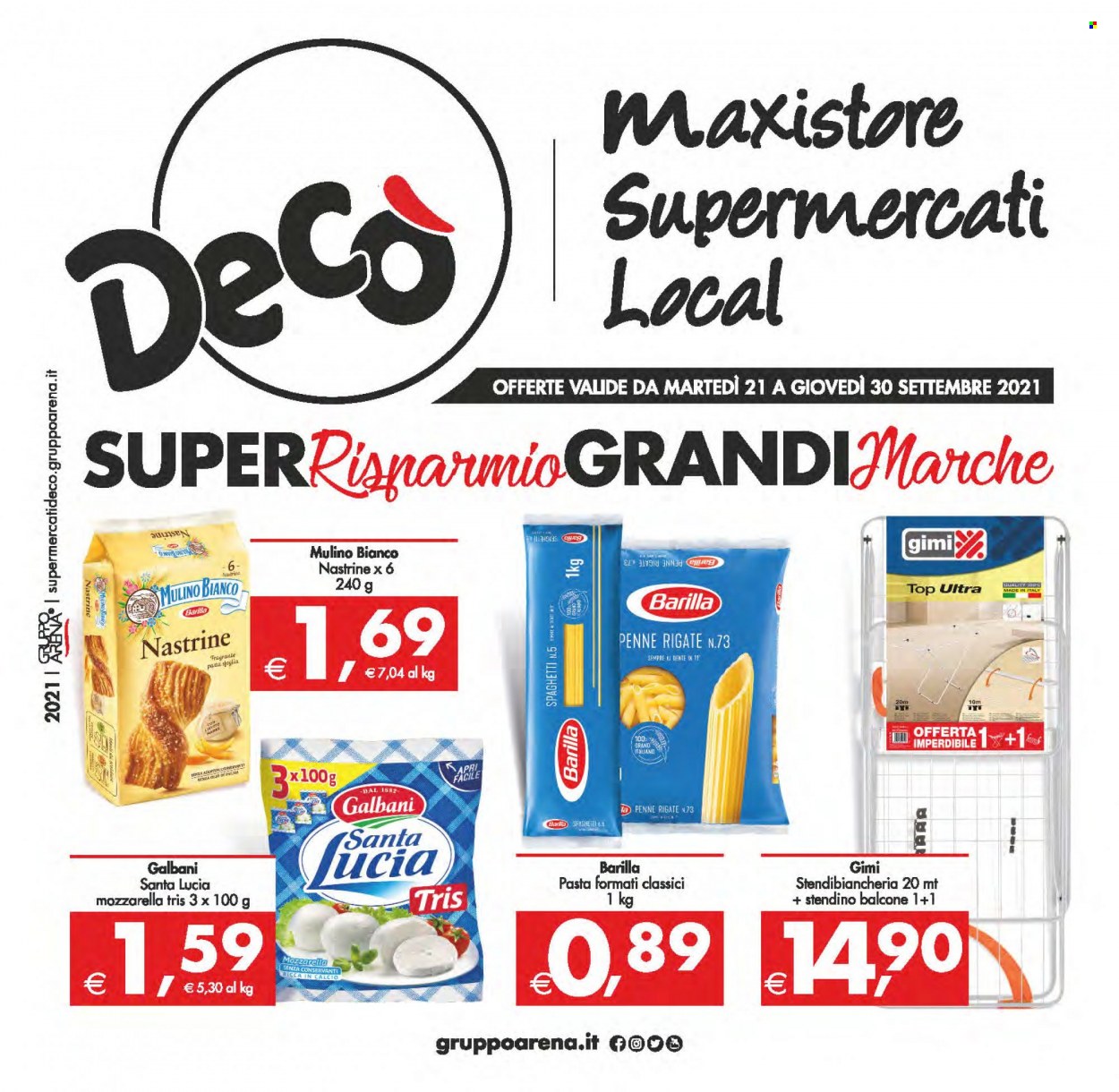 Volantino Deco - 21/9/2021 - 30/9/2021. Pagina 1