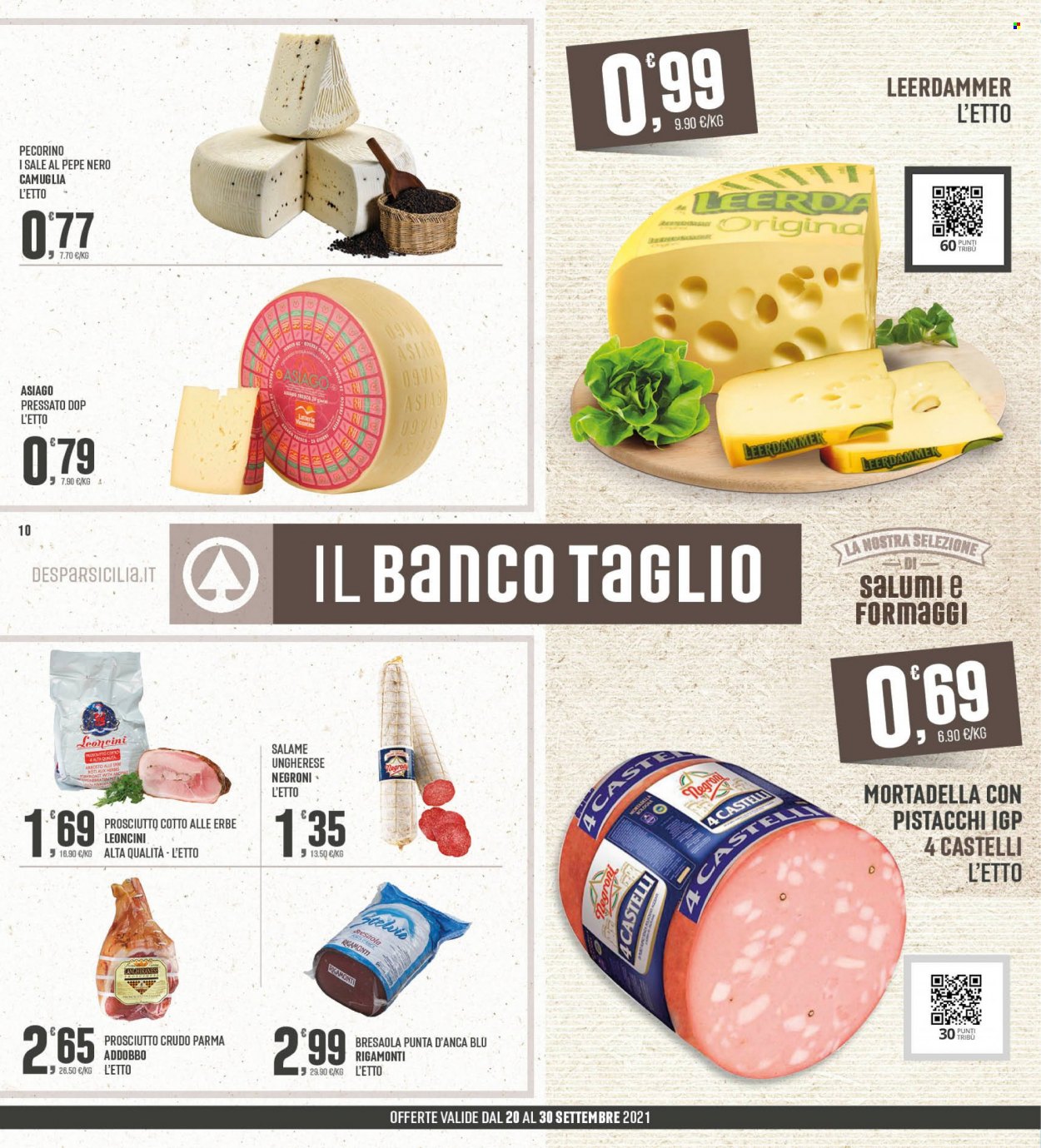 Volantino Eurospar - 20/9/2021 - 30/9/2021. Pagina 10