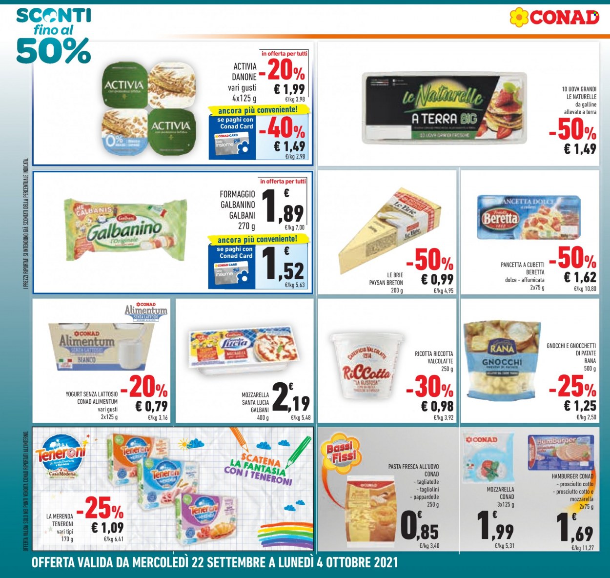 Volantino Conad - 22/9/2021 - 4/10/2021. Pagina 6