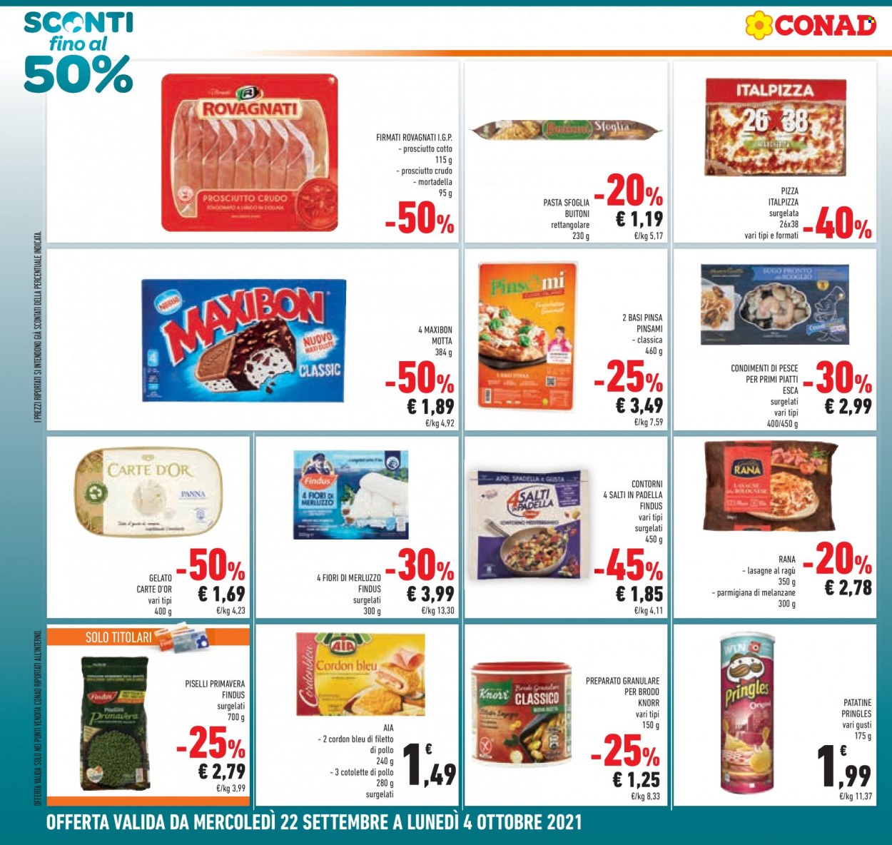 Volantino Conad - 22/9/2021 - 4/10/2021. Pagina 8
