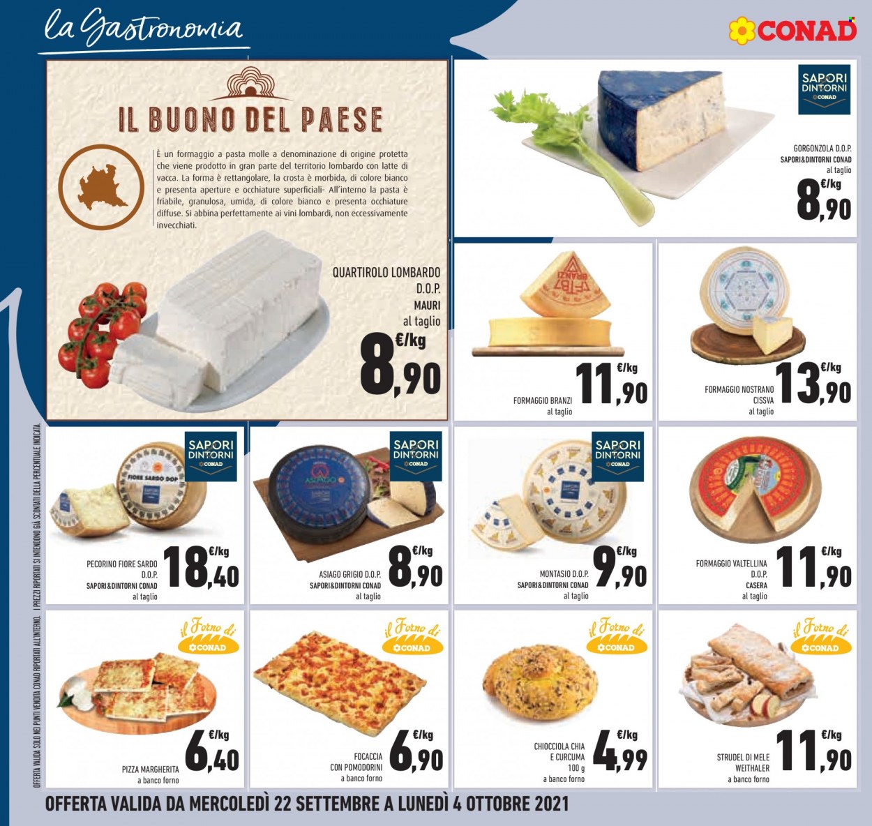 Volantino Conad - 22/9/2021 - 4/10/2021. Pagina 18