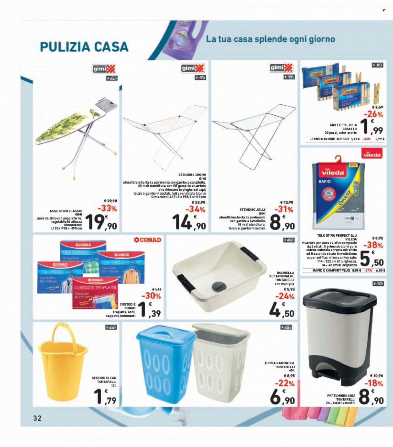 Volantino Conad - 24/9/2021 - 5/10/2021. Pagina 32