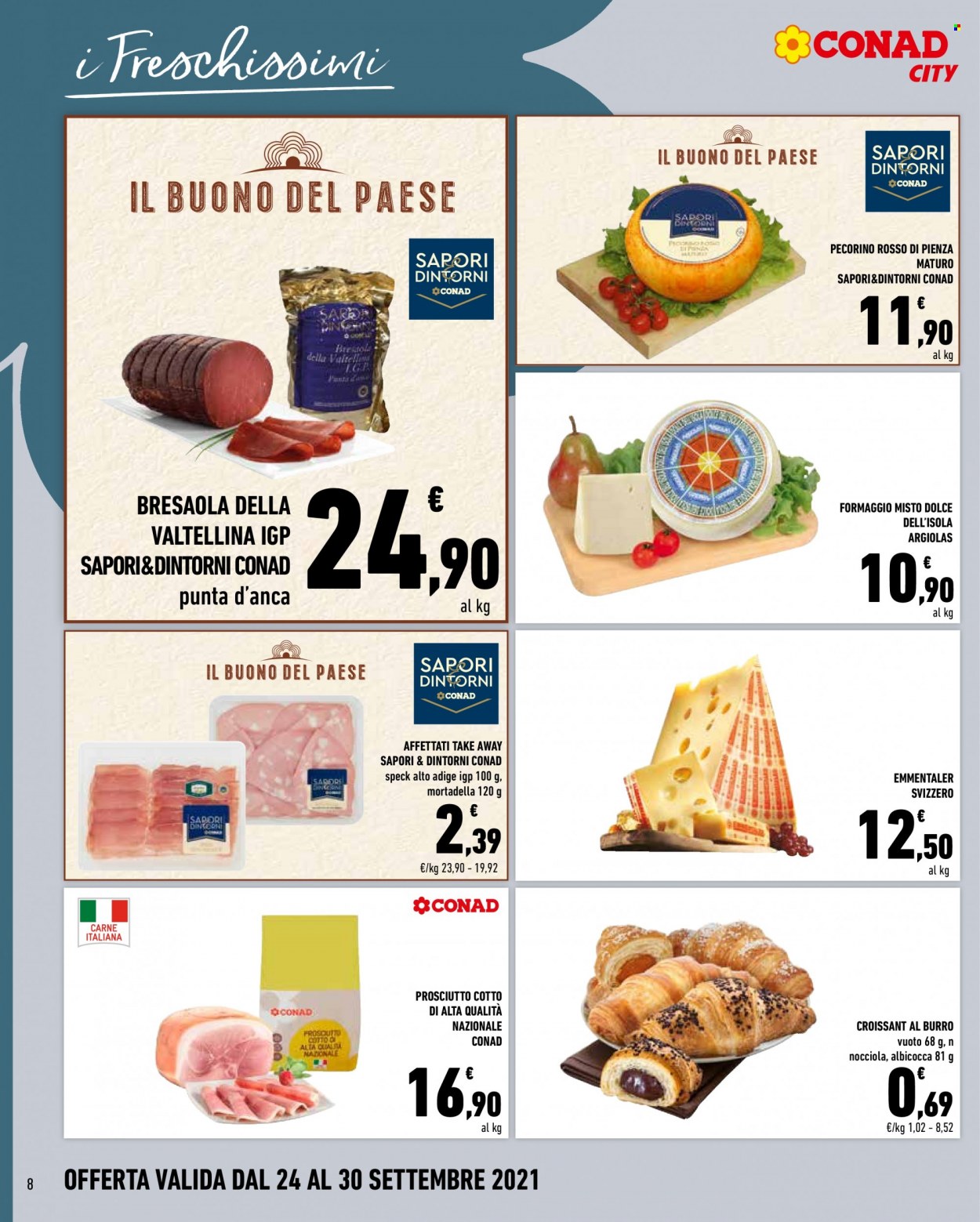 Volantino Conad - 24/9/2021 - 30/9/2021. Pagina 8