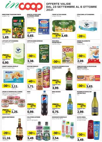 Volantino Coop - 23.9.2021 - 6.10.2021.