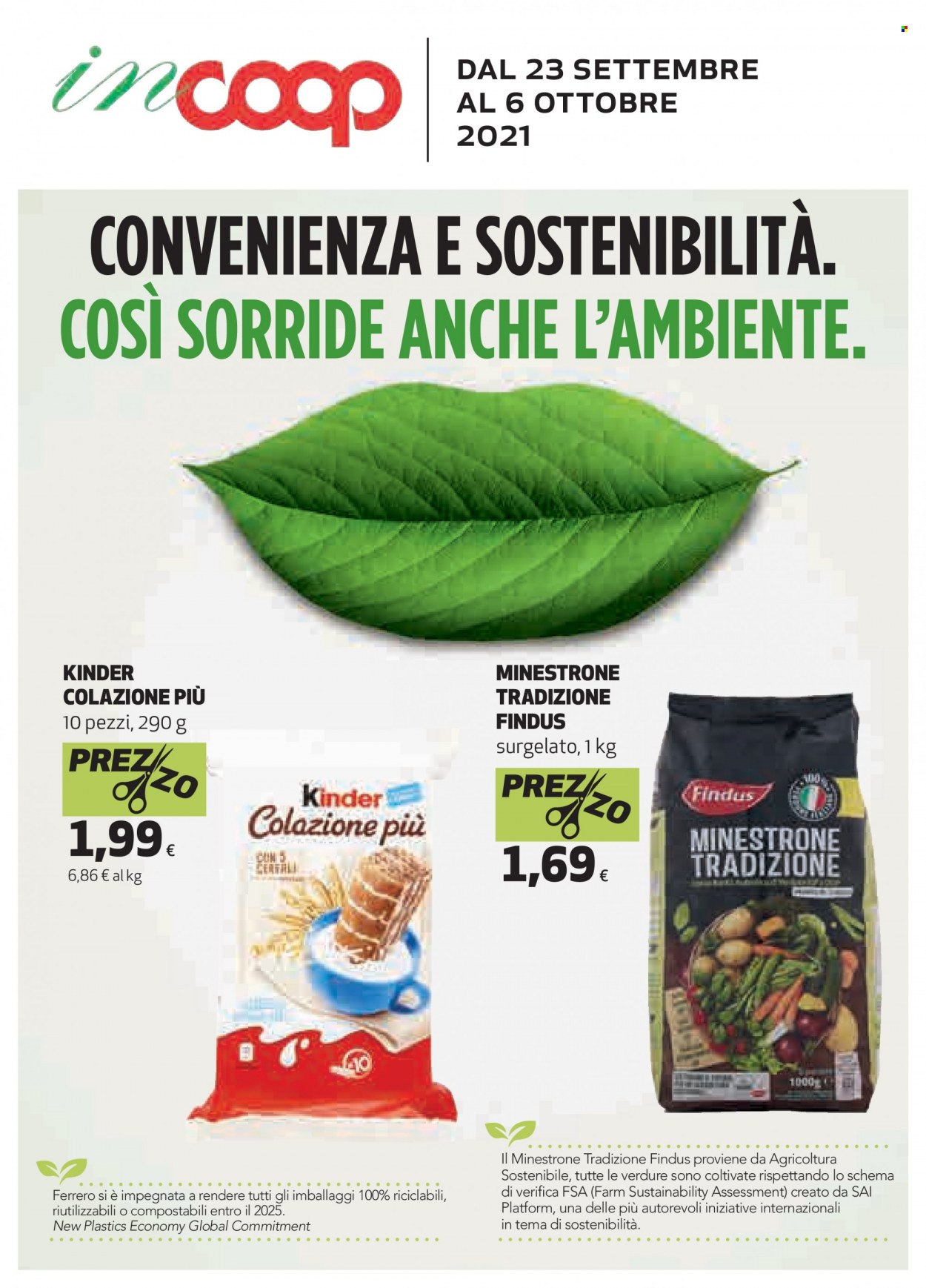 Leták Coop - 23.9.2021 - 6.10.2021. Strana 1