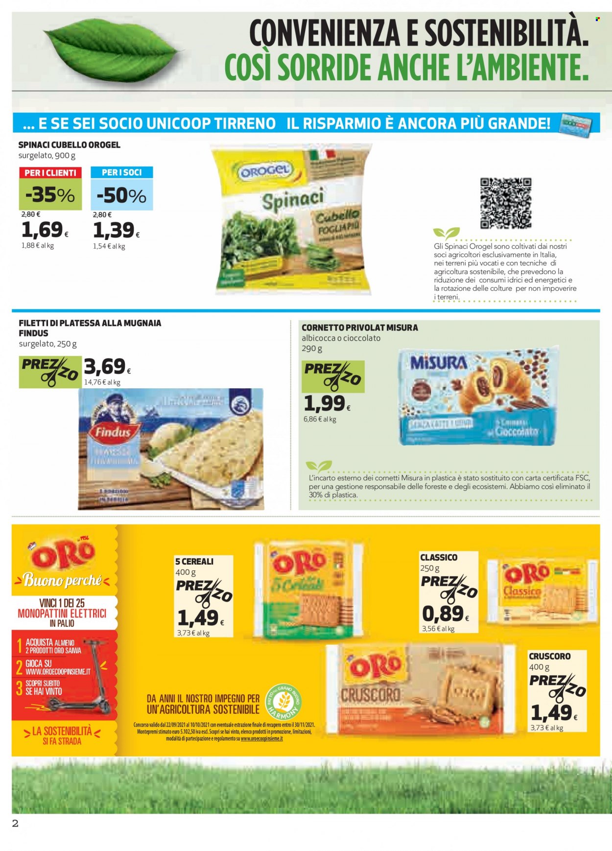Leták Coop - 23.9.2021 - 6.10.2021. Strana 2