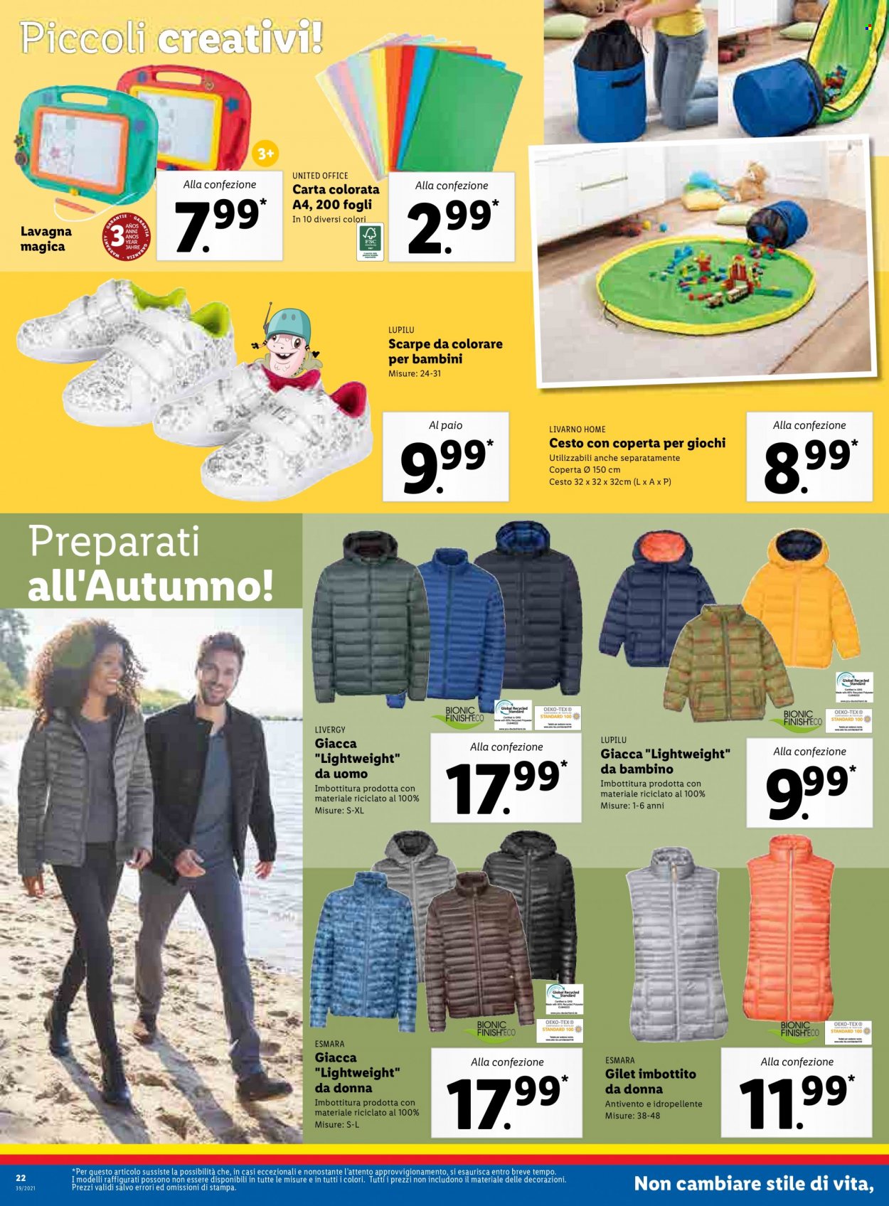 Volantino Lidl - 27/9/2021 - 3/10/2021. Pagina 22